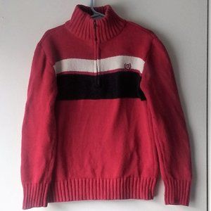 Chaps Cable Knit Pullover Half-Zip Sweater
